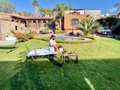 Casa de Campo Para 21 Personas Con Alberca Y Caldera