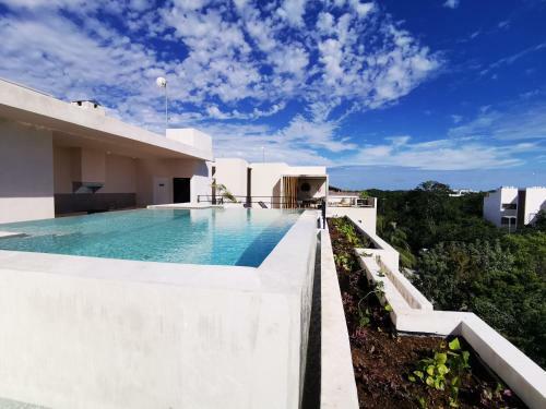 Luxury Apartment In Aldea Zama With Two Bikes Included