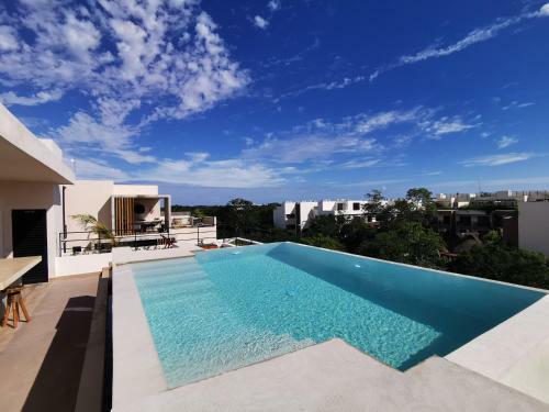 Luxury Apartment In Aldea Zama With Two Bikes Included
