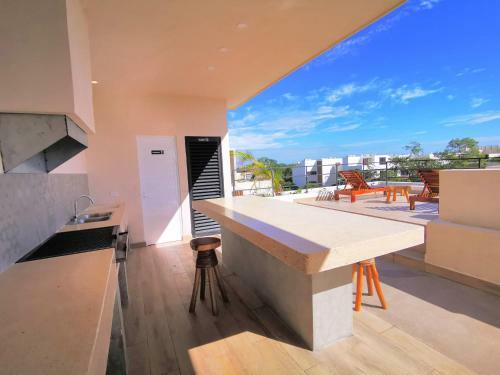 Luxury Apartment In Aldea Zama With Two Bikes Included