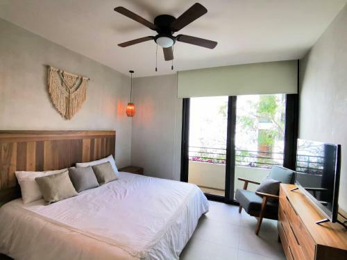 Luxury Apartment In Aldea Zama With Two Bikes Included
