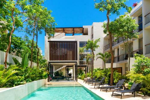 Captivating Apartment In Tulum With Private Terrace And Plunge Pool