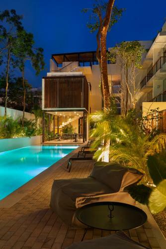 Captivating Apartment In Tulum With Private Terrace And Plunge Pool