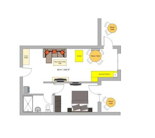 Free Spirit Apartment - Oneiro Beach La 80m