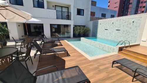 Lindo E Moderno Apartamento Studio No Centro Com Garagem