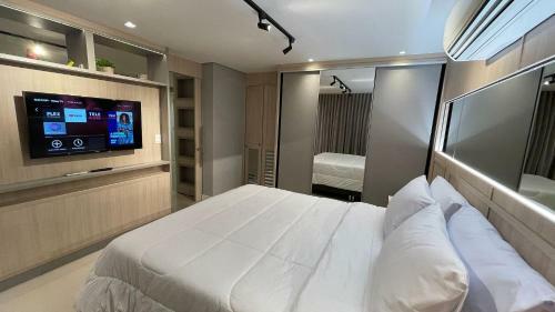 Lindo E Moderno Apartamento Studio No Centro Com Garagem