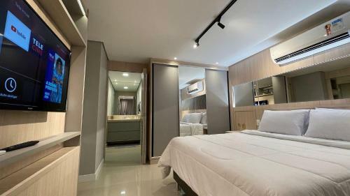 Lindo E Moderno Apartamento Studio No Centro Com Garagem