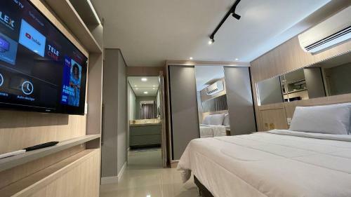 Lindo E Moderno Apartamento Studio No Centro Com Garagem