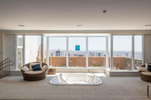 Apartamento Wb2105 Lindo Studio Com Vista Para O Parque Vaca Brava