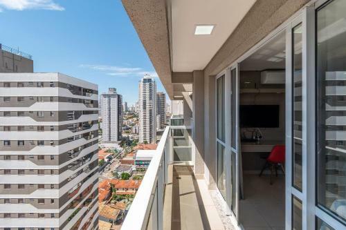 Apartamento Th2205 Studio Completo, Andar Alto, Setor Bueno