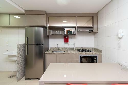 Apartamento Th2205 Studio Completo, Andar Alto, Setor Bueno