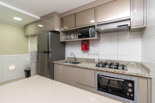Apartamento Th2205 Studio Completo, Andar Alto, Setor Bueno
