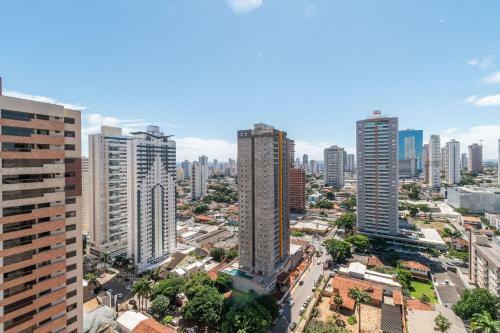 Apartamento Th2205 Studio Completo, Andar Alto, Setor Bueno