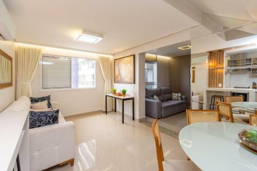 Thd0914 - Apartamento de Luxo 2q, Perfeito E Pronto Para Curta E Longa Estadia - Setor Bueno - Ed The Expression