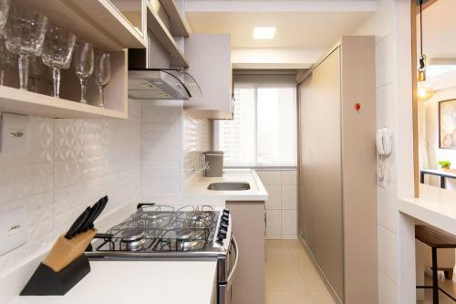 Thd0914 - Apartamento de Luxo 2q, Perfeito E Pronto Para Curta E Longa Estadia - Setor Bueno - Ed The Expression