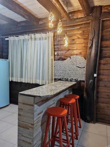 Cabana R�stica A 900m Da Praia Da Ribanceira