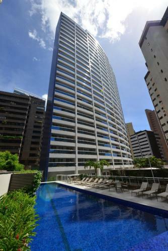 Apartamento Flat My Way Aboli��o Vista Mar