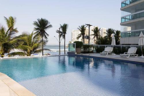 Lindo Apartamento Frente Para O Mar