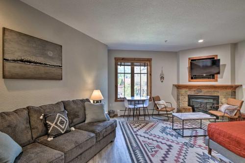 Apartamento Ski-in And Ski-out Studio - Walk To Downtown Main St!