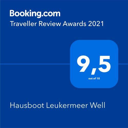 Hausboot Leukermeer Well