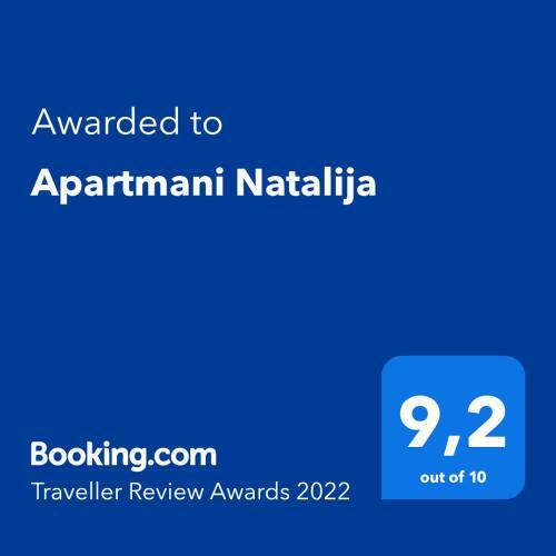 Apartmani Natalija