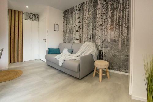 Apartamento Le Bois de Moini-calme-terrasse-parking-