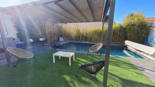 Villa Maison Blanche ? Piscine ? Barbecue ? Calme ? Mer