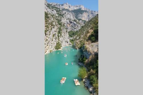 Apartamento Studio de Charme + Terrasse : Verdon, Lac, Plages