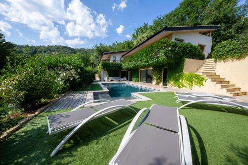 Belle Villa Avec Piscine Au Calme 30min de Nice