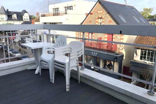 Apartamento Studio Terrasse Avenue de Gaulle 200m de La Plage