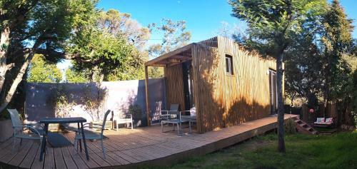 Apartamento Joli Studio Ind�pendant En Bois Avec Jacuzzi Prive