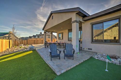 Chic Carson City Home Hike, Golf, Ski And More