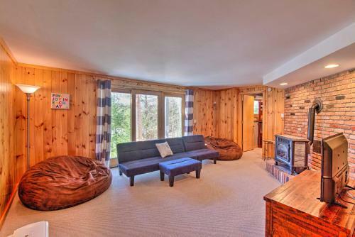 Wooded Waterfront Grantham Home Less Than 10 Mi To Ski!
