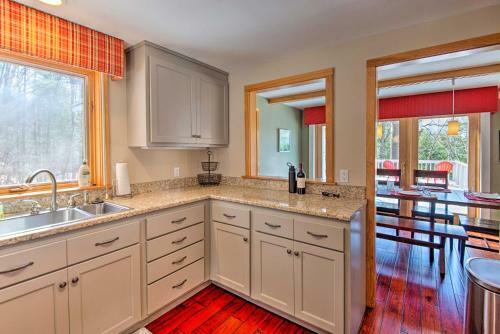 Wooded Waterfront Grantham Home Less Than 10 Mi To Ski!