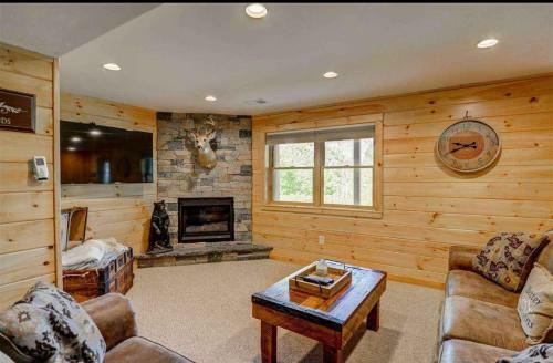 Oe Beautiful Modern Log Home On 17 Acres, Private, Views, Fire Pit, Ping Pong, AC