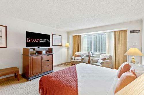 Posada Cozysuites Showboat Modern Beachside Hotel Room