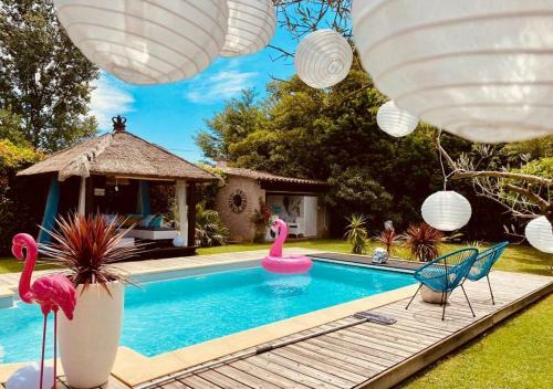 Villa Tikki F�r 6 Pers., Karibikfeeling Mit Pool Und Garten