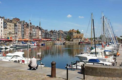 Apartamento Maison Cosy Proche de La Plage de Honfleur