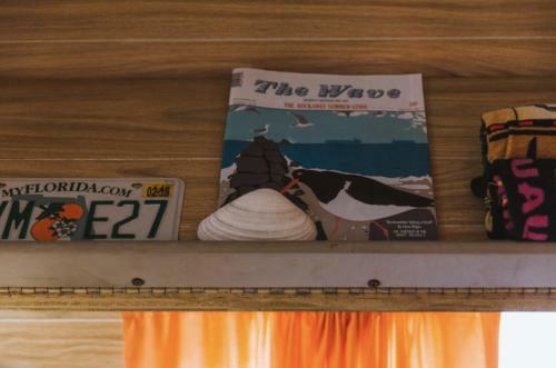 60s Surf Camper With Nyc Skyline View In Rockaway Beach