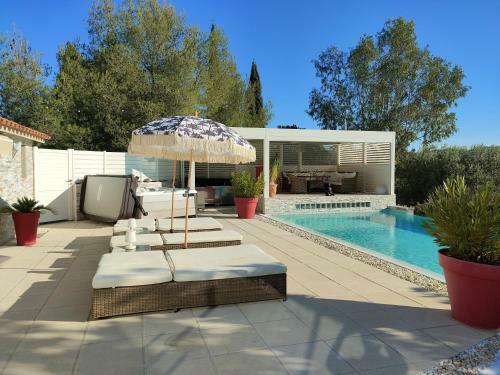Villa Secret D'azur Un Paradis Avec Piscine Et Spa