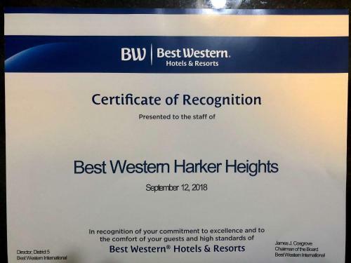Hotel Best Western Harker Heights Killeen