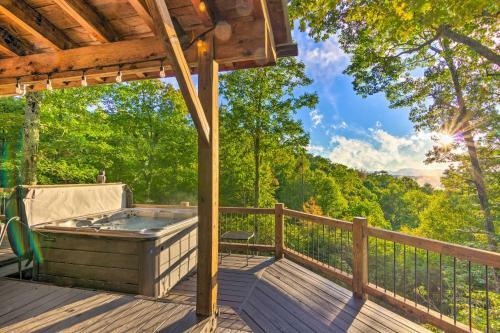Stony Point Cabin With Hot Tub And Sunset Views!