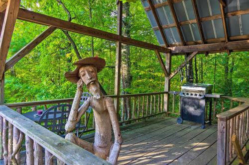 Stony Point Cabin With Hot Tub And Sunset Views!