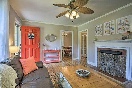 Bright Home With Yard In Historic Fuquay-varina