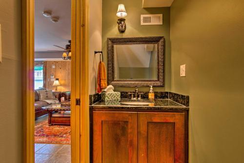 Unique Lake Lure Hideaway With Dock, Waterslide