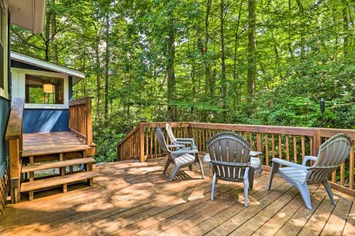 Smoky Mtn Retreat With Games, Fire Pit And Patio!