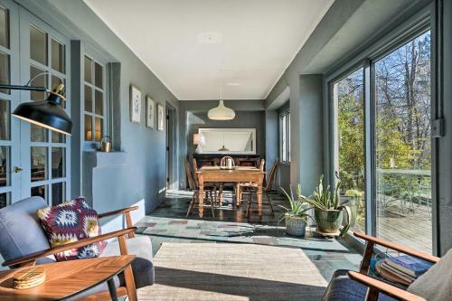 Vintage-mod Getaway With Deck And Private Pool!