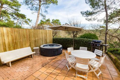Apartamento Forest Flat / Terrasse-spa-bbq-10min � Pieds de La Plage