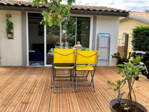 Charmant Chalet Avec Une Grande Terrasse Au Pyla