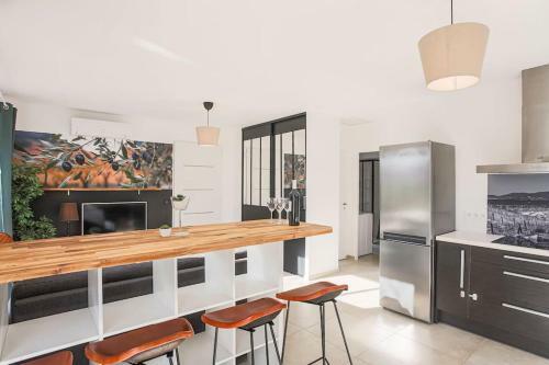 Villa Provence - Terrasses - Clim & Bbq - La Valette-du-var
